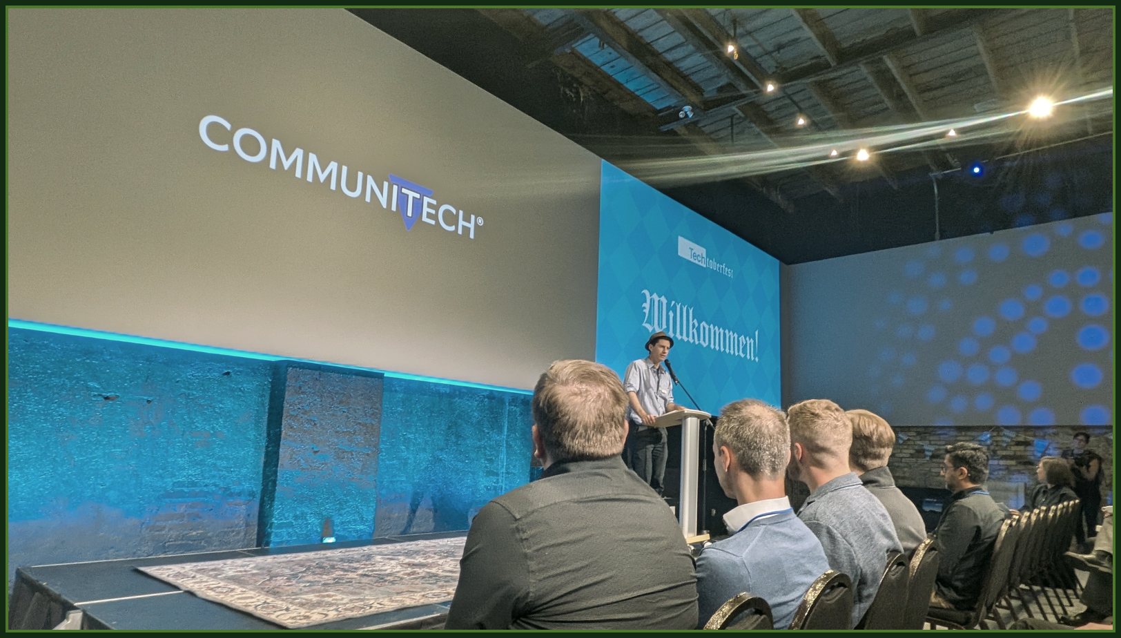 Sheldon McCormick opening Techtoberfest 2026